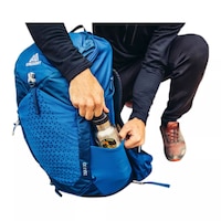 Gregory Zulu 30L Day Pack - Empire Blue Front_Angled_Left