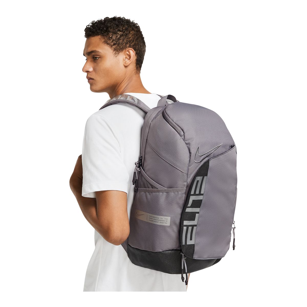 Nike Unisex Elite Pro Printed Water-Resistant Laptop Sleeve Gym/Training Backpack 32 L