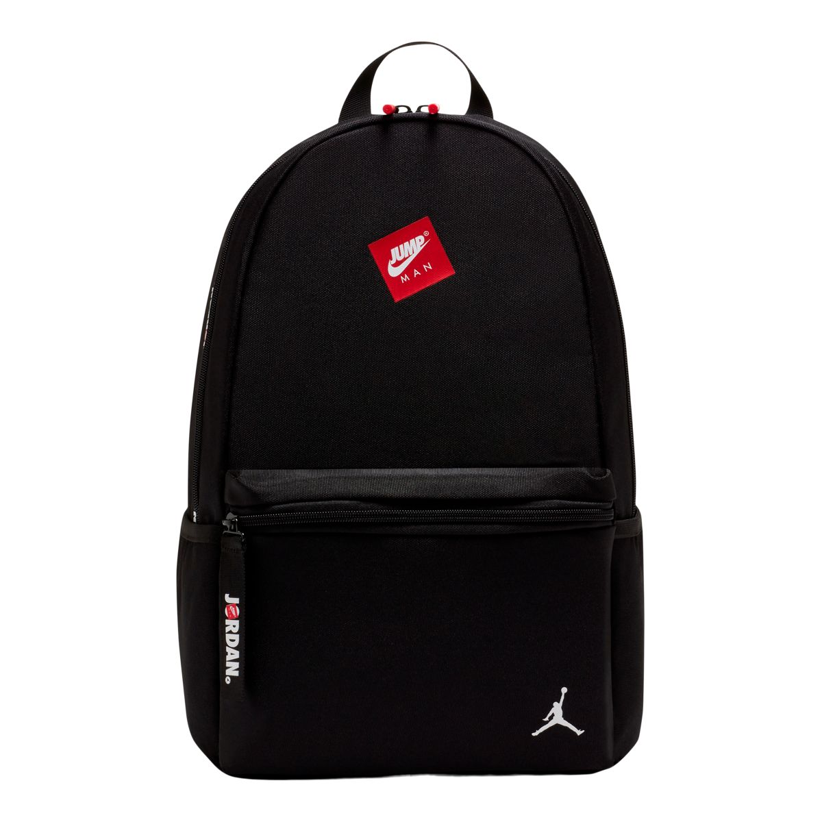 Nike Unisex Jordan Jumpman School Backpack, 19 L, Laptop Sleeve Front_Flat
