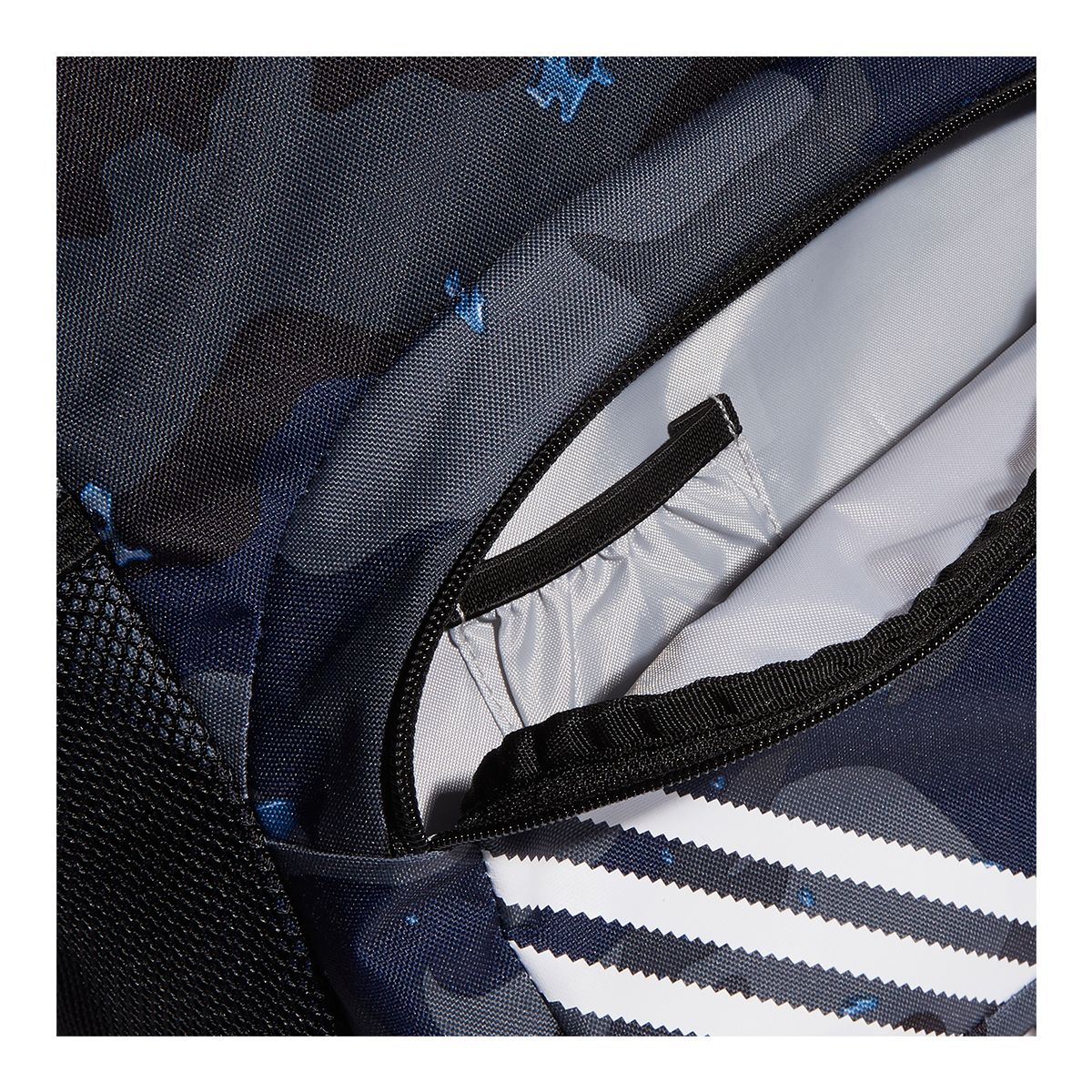 Adidas Unisex Originals National II School Backpack, Laptop Sleeve CloseUp