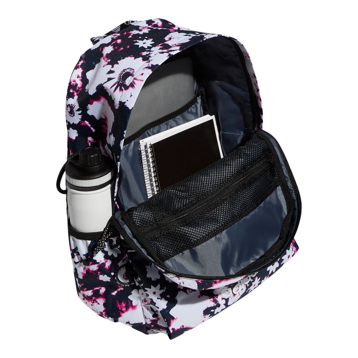 adidas Unisex Originals Trefoil Printed Laptop Sleeve School Backpack