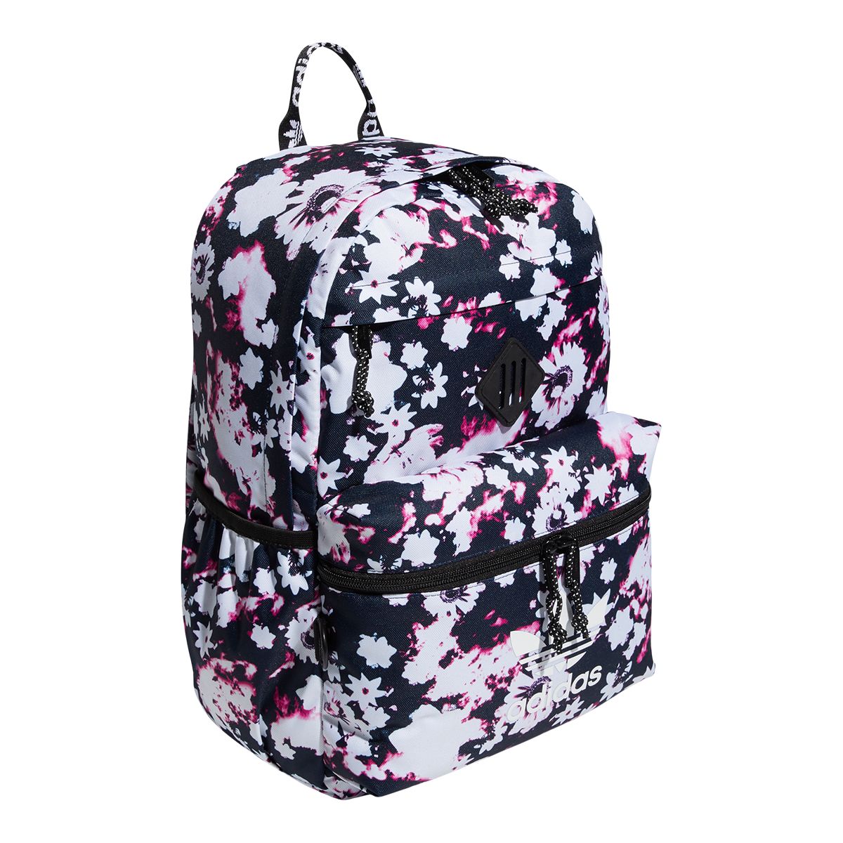 adidas Unisex Originals Trefoil Printed Laptop Sleeve School Backpack ...