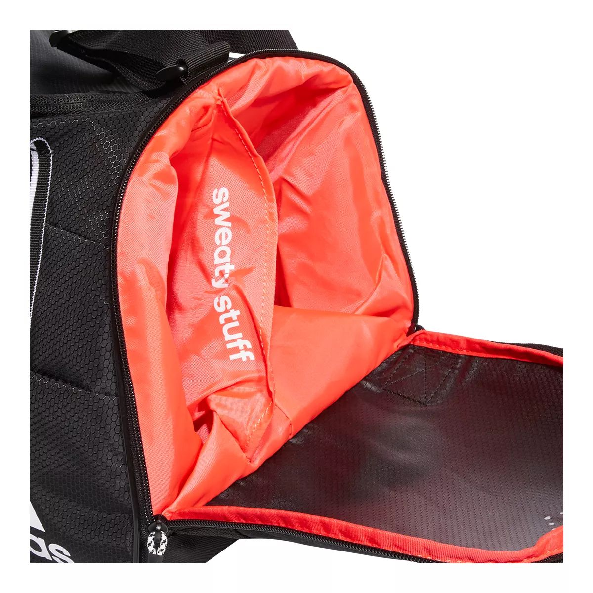 adidas Squad IV Duffel Bag, Pockets CloseUp