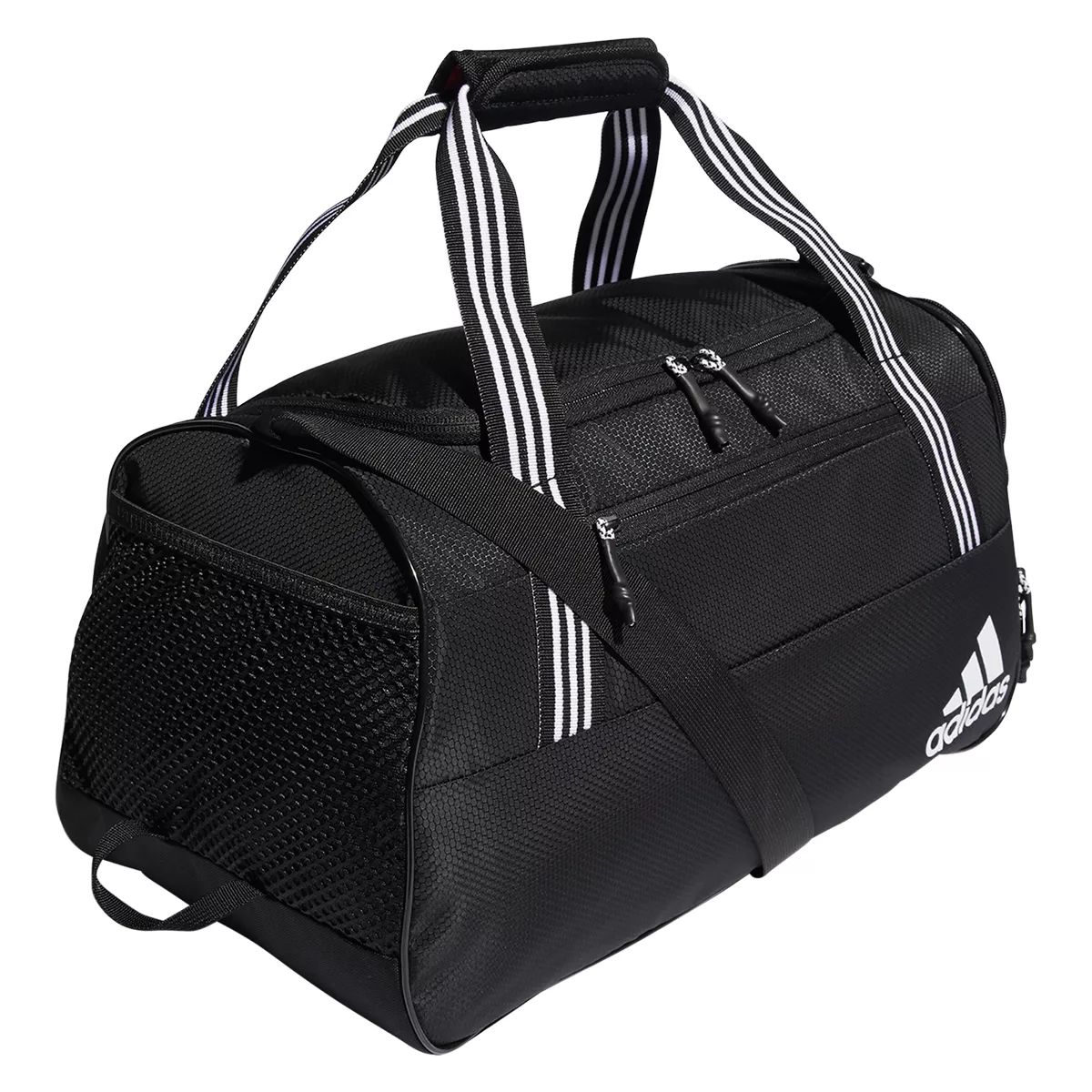 adidas Squad IV Duffel Bag, Pockets Front_Angled_Right