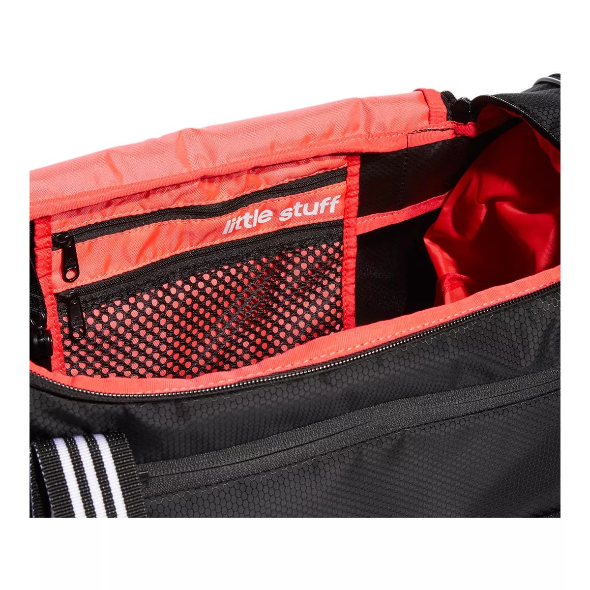 adidas Squad IV Duffel Bag, Pockets CloseUp