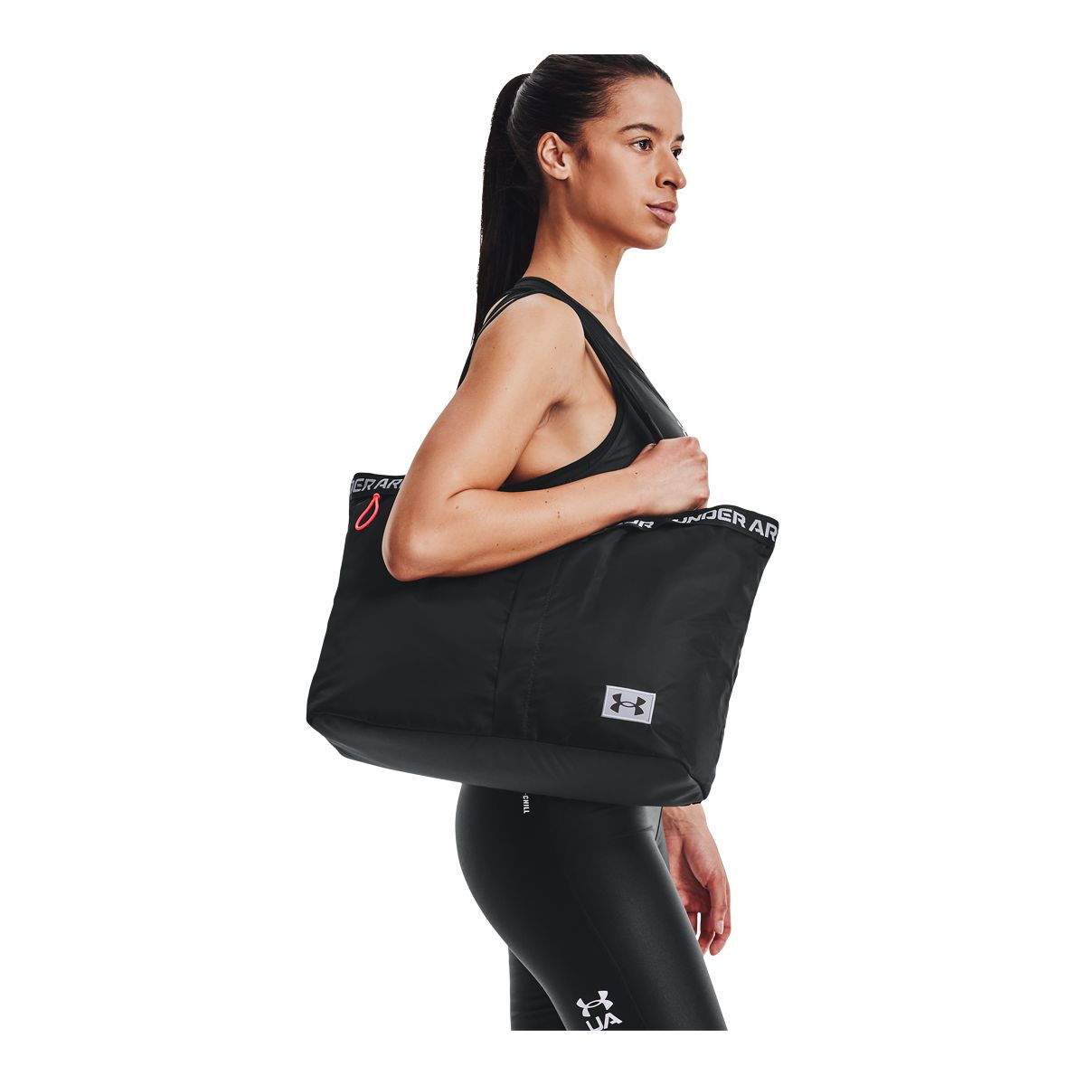 Under armour essentials online zip tote