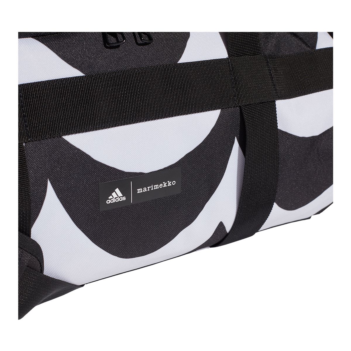 adidas Women's Marimekko Barrel Duffel Bag CloseUp