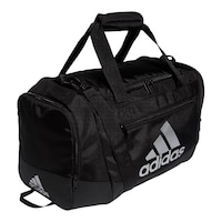 adidas Defender IV Duffel Bag, Small Front_Angled_Right