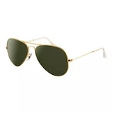 Ray-Ban Unisex Aviator Sunglasses Front_Angled_Left