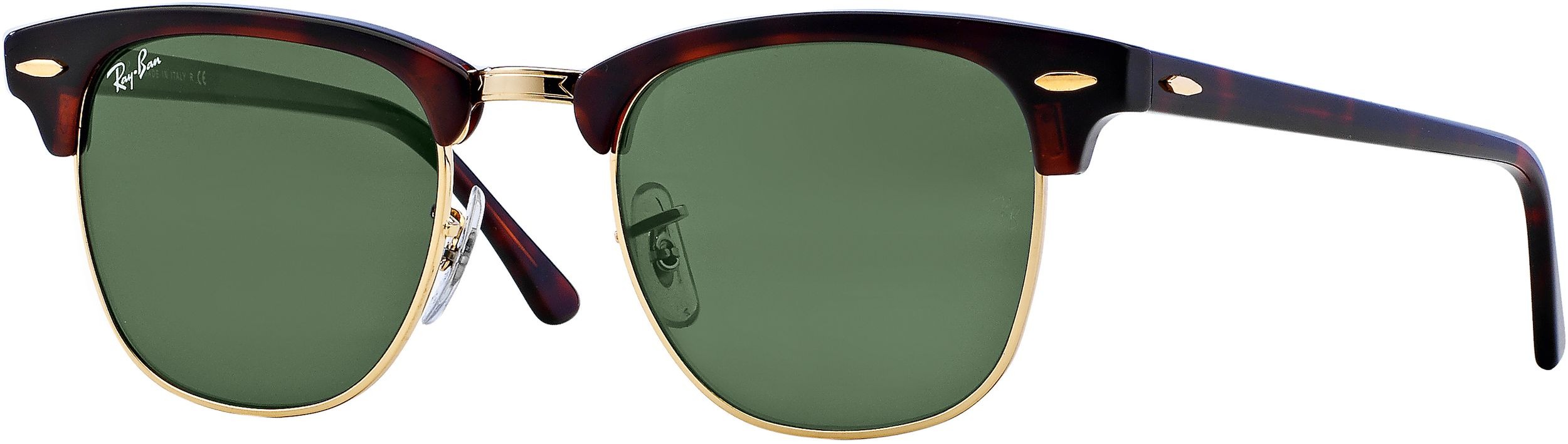 Ray-Ban Unisex Clubmaster Browline Sunglasses