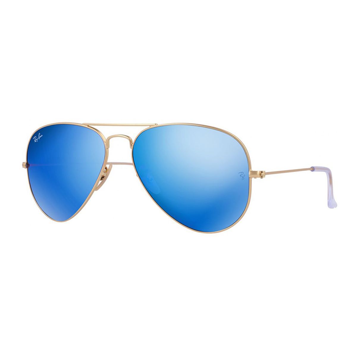 Image of Ray-Ban Aviator Blue Flash Sunglasses