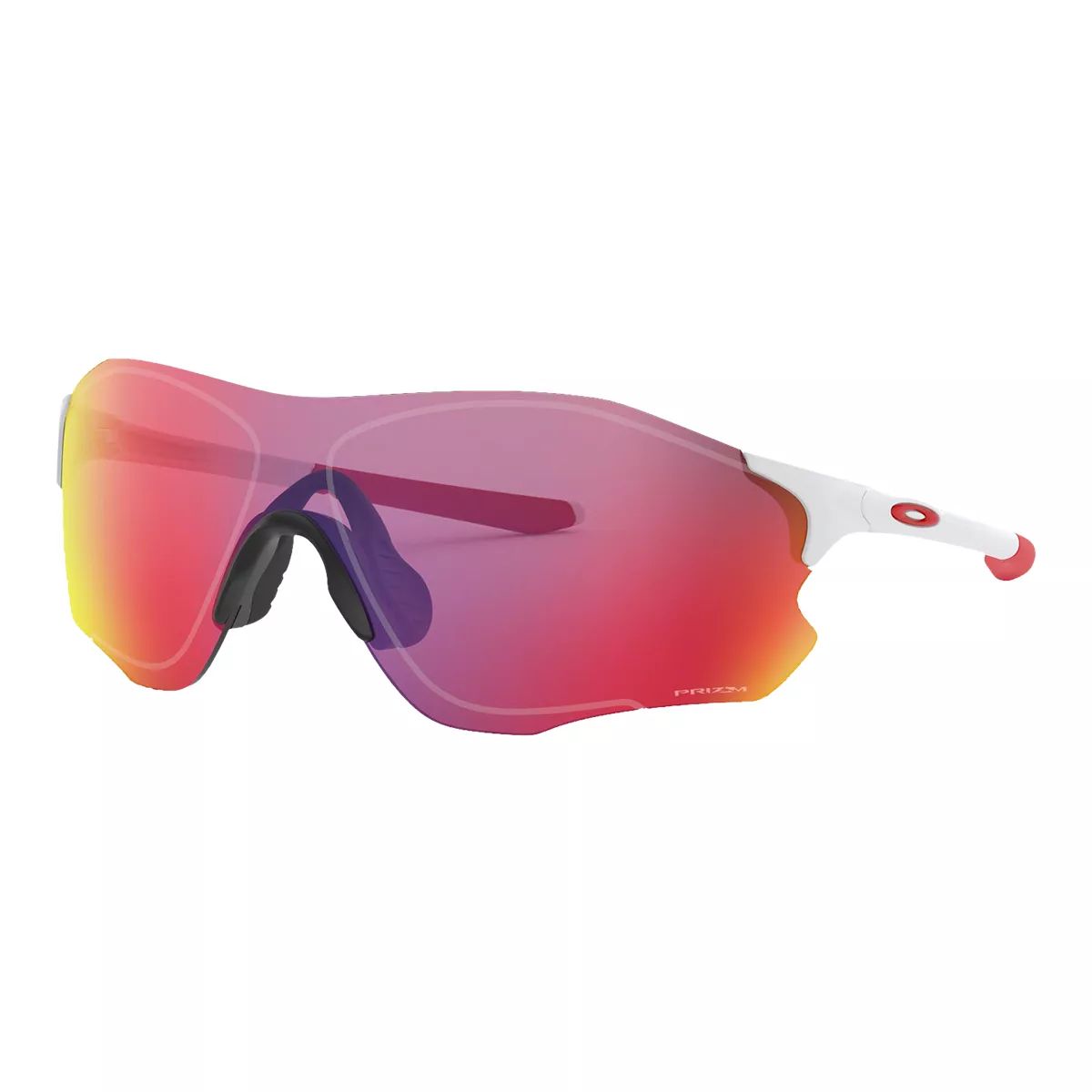 Oakley Evzero Path Mt White W/Prizmroad Front_Angled_Left
