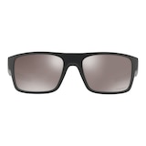 Oakley Unisex Drop Point Rectangular Sunglasses, Polarized Front_Flat
