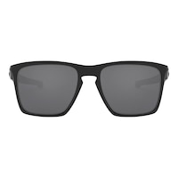 Oakley Unisex Silver XL Rectangular Sunglasses Front_Flat
