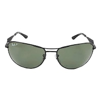 Ray-Ban Unisex 3519 Aviator Sunglasses Front_Flat