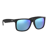 Ray-Ban Unisex Justin Square Sunglasses Front_Three_Fourths_Angled_Right