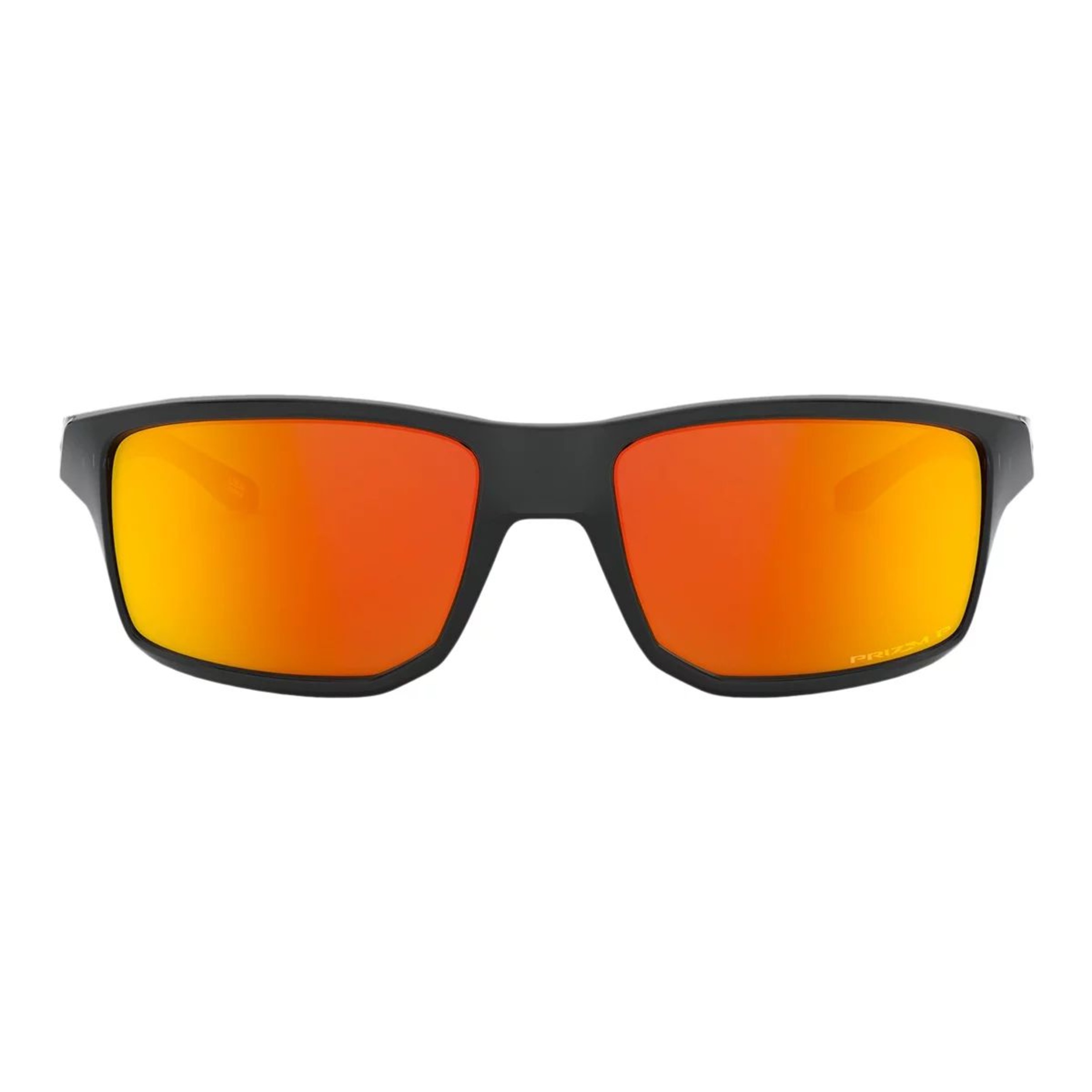 Oakley Men's/Women's Gibston Rectangular Sunglasses, Polarized Front_Flat