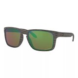 Oakley Holbrook XL Woodgrain Sunglasses Front_Angled_Left