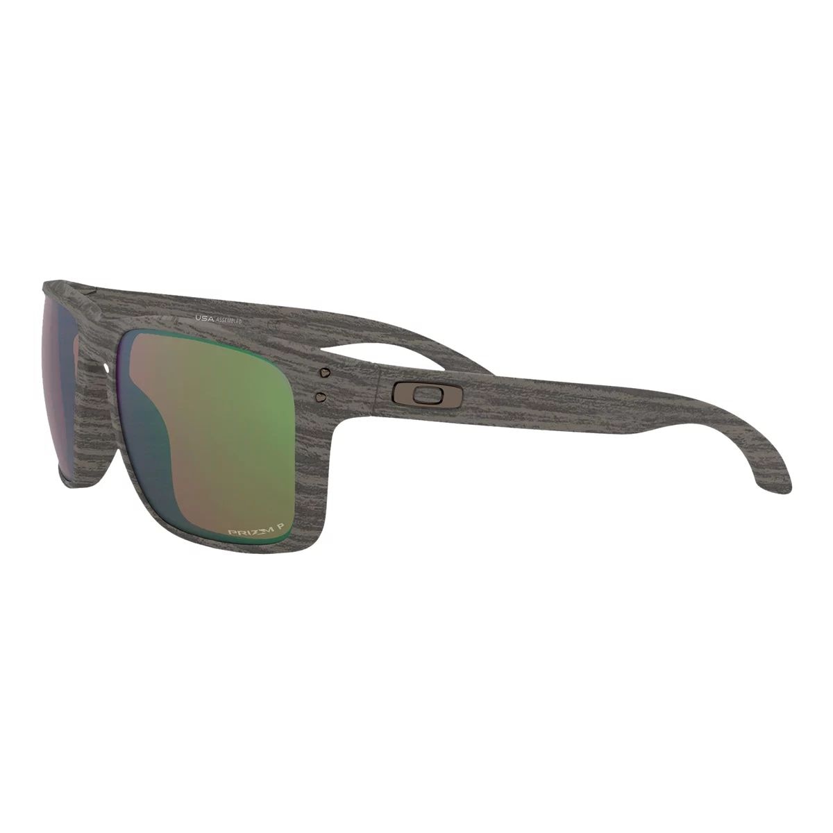 Oakley Holbrook XL Woodgrain Sunglasses Front_Angled_Left