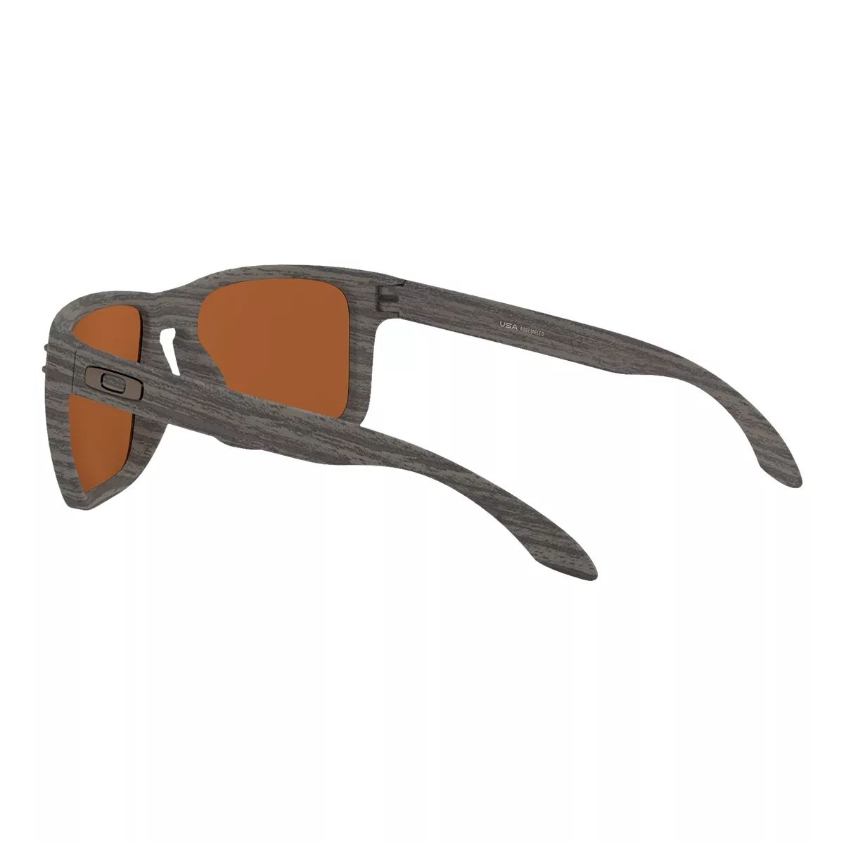 Oakley Holbrook XL Woodgrain Sunglasses Back_Angled_Left