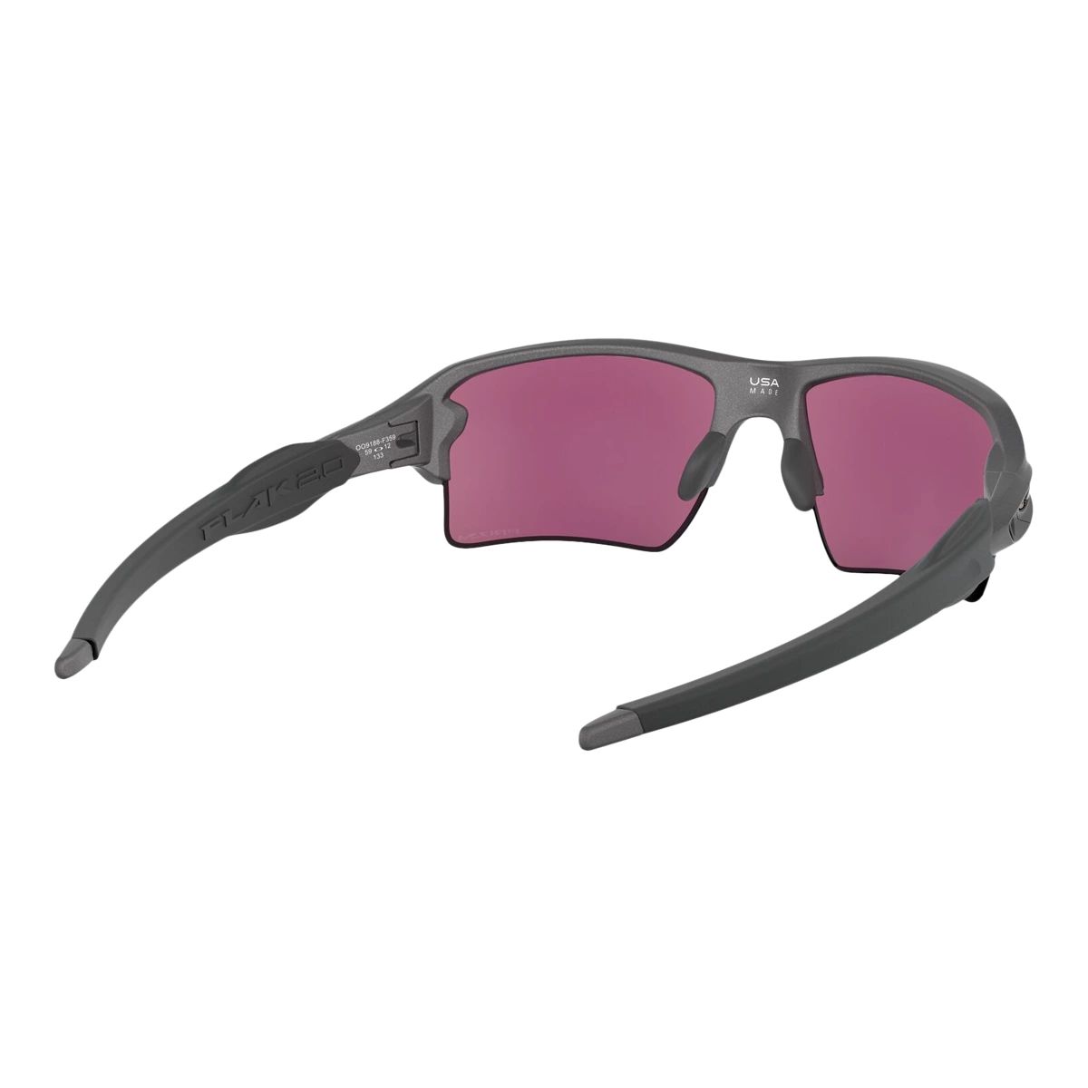 Oakley - OAKLEY　FLAK2.0 Flak® 2.0 (Low Bridge Fit) Slate Iridium Lenses, Carbon