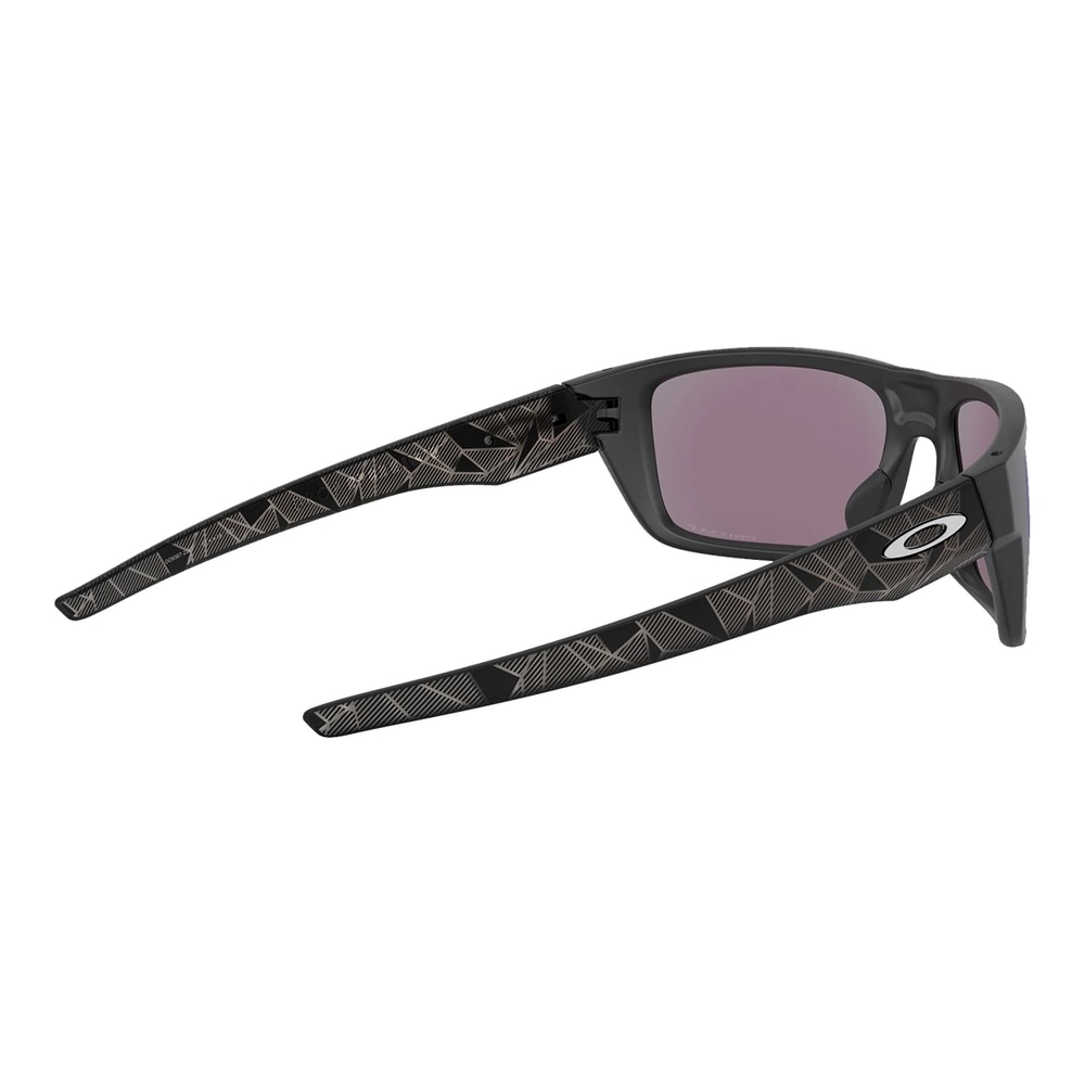 Oakley Men's/Women's Drop Point Rectangular Sunglasses, Polarized Back_Angled_Right