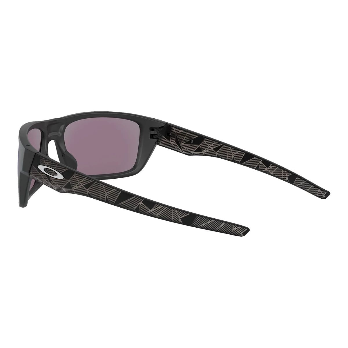 Oakley Men's/Women's Drop Point Rectangular Sunglasses, Polarized Back_Angled_Left