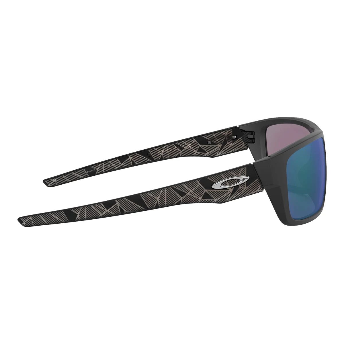 Oakley Men's/Women's Drop Point Rectangular Sunglasses, Polarized Side_Right