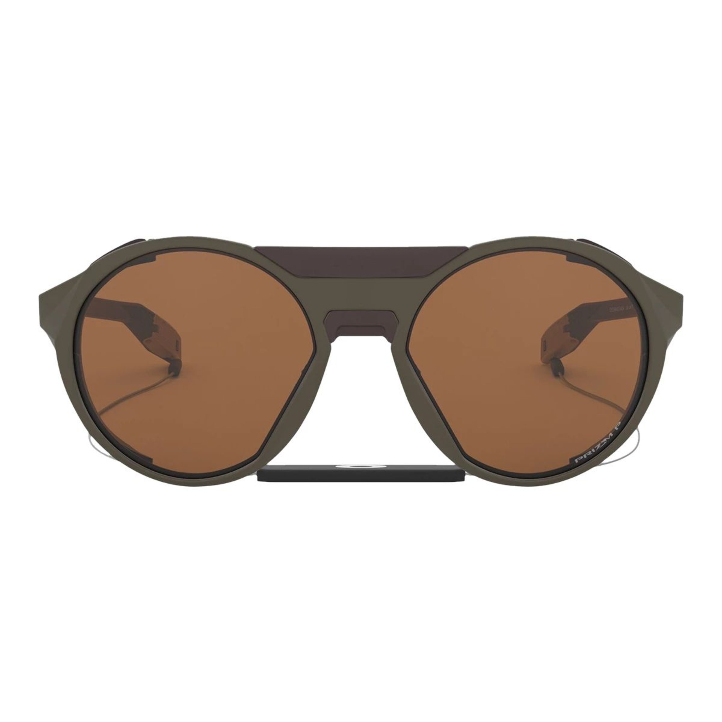 Oakley Men's/Women's Clifden Round Sunglasses, Polarized Front_Flat