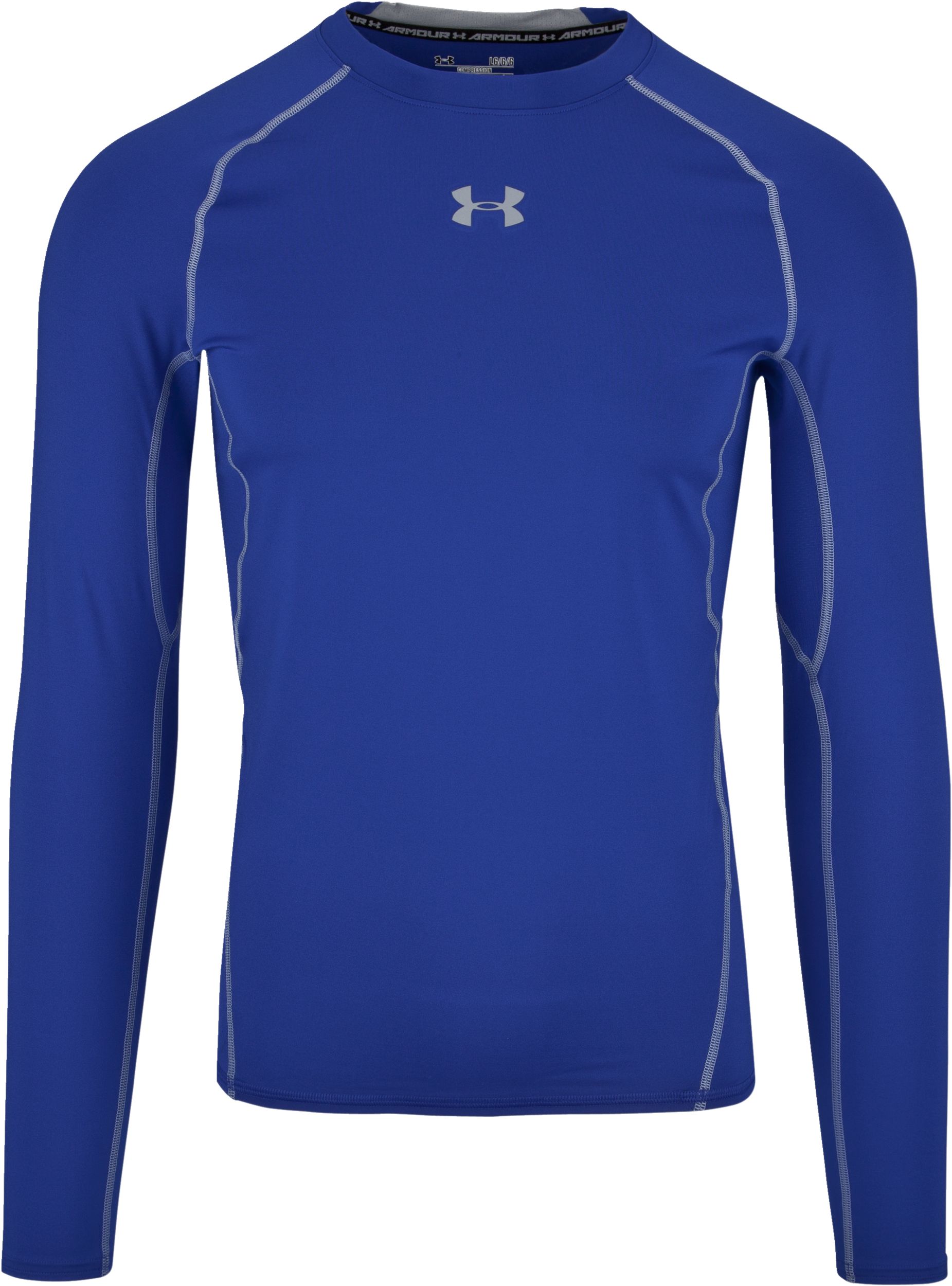 Under Armour Heatgear Armour Compression Men's Long Sleeve Top Front_Flat
