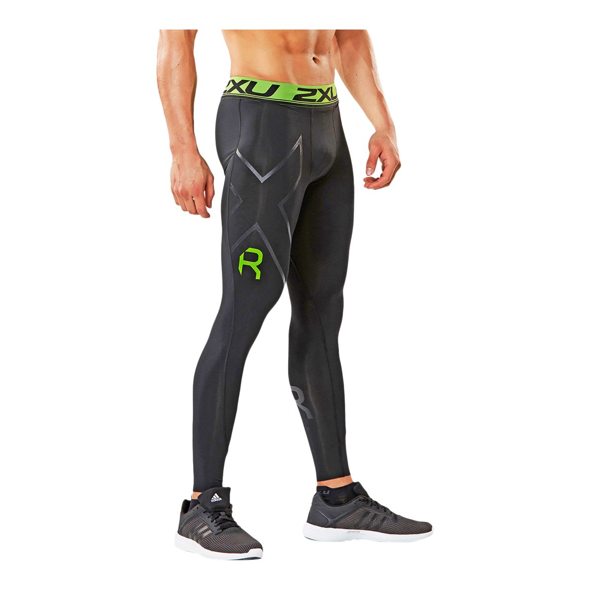 Neleus Men's 2 Pack Compression Pants Workout Running Tights
