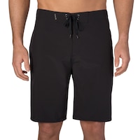 Hurley Men's Phantom One & Only Swim Boardshorts, 20" Front_Flat