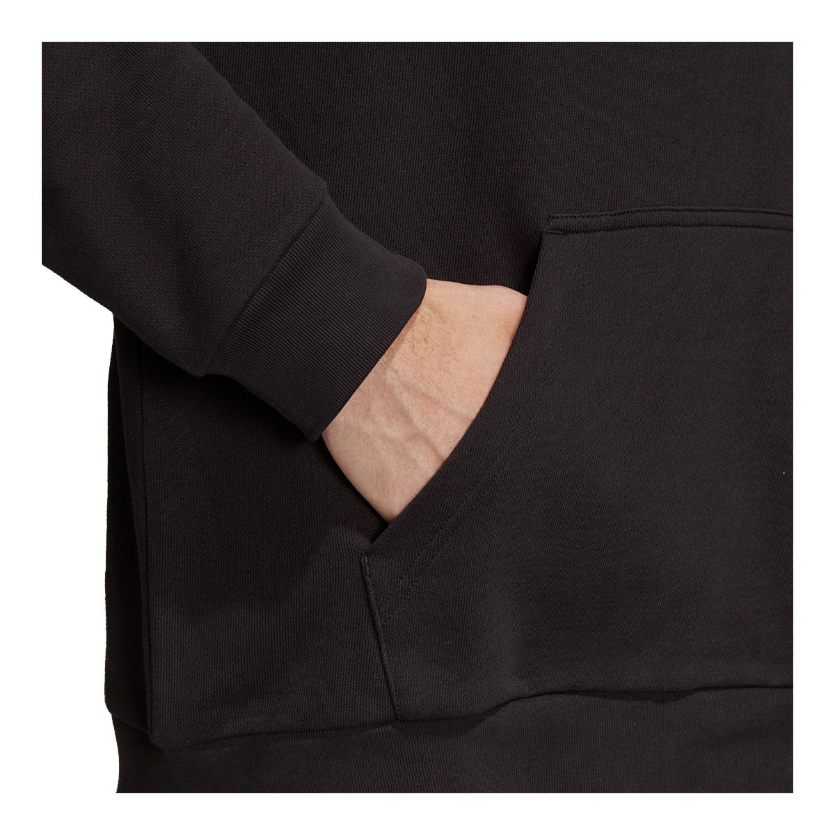 adidas Originals Men's Trefoil Warm Up Hoodie, Pullover, Cotton, Drawstring