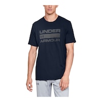 Under Armour Men's Team Issue T Shirt Front_Three_Fourths_Angled_Left