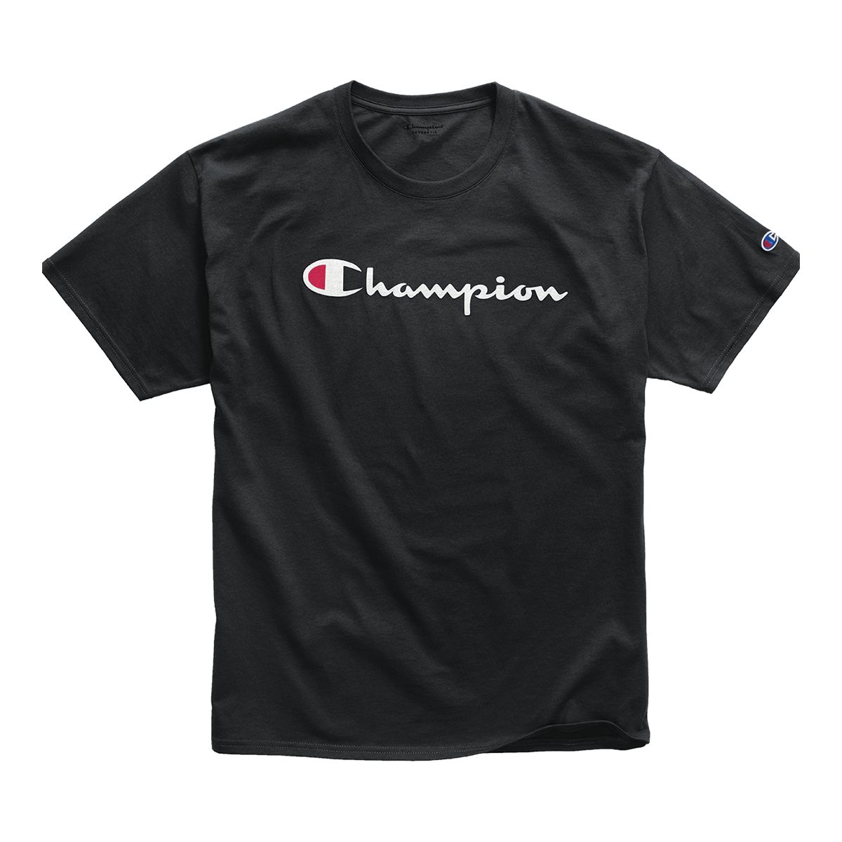 Champion Men's Classic Jersey Screen Print T Shirt