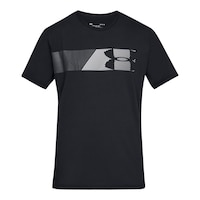 Under Armour Men's Fast Left Chest 2 T shirt Front_Flat