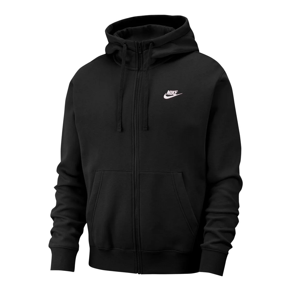 Nike Dri-FIT Men's Fleece Full-Zip Fitness Hoodie Size Small (Black)