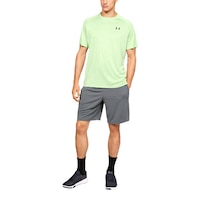 Under Armour Men's Tech Mesh 9 Inch Regular Fit Shorts Front_Flat