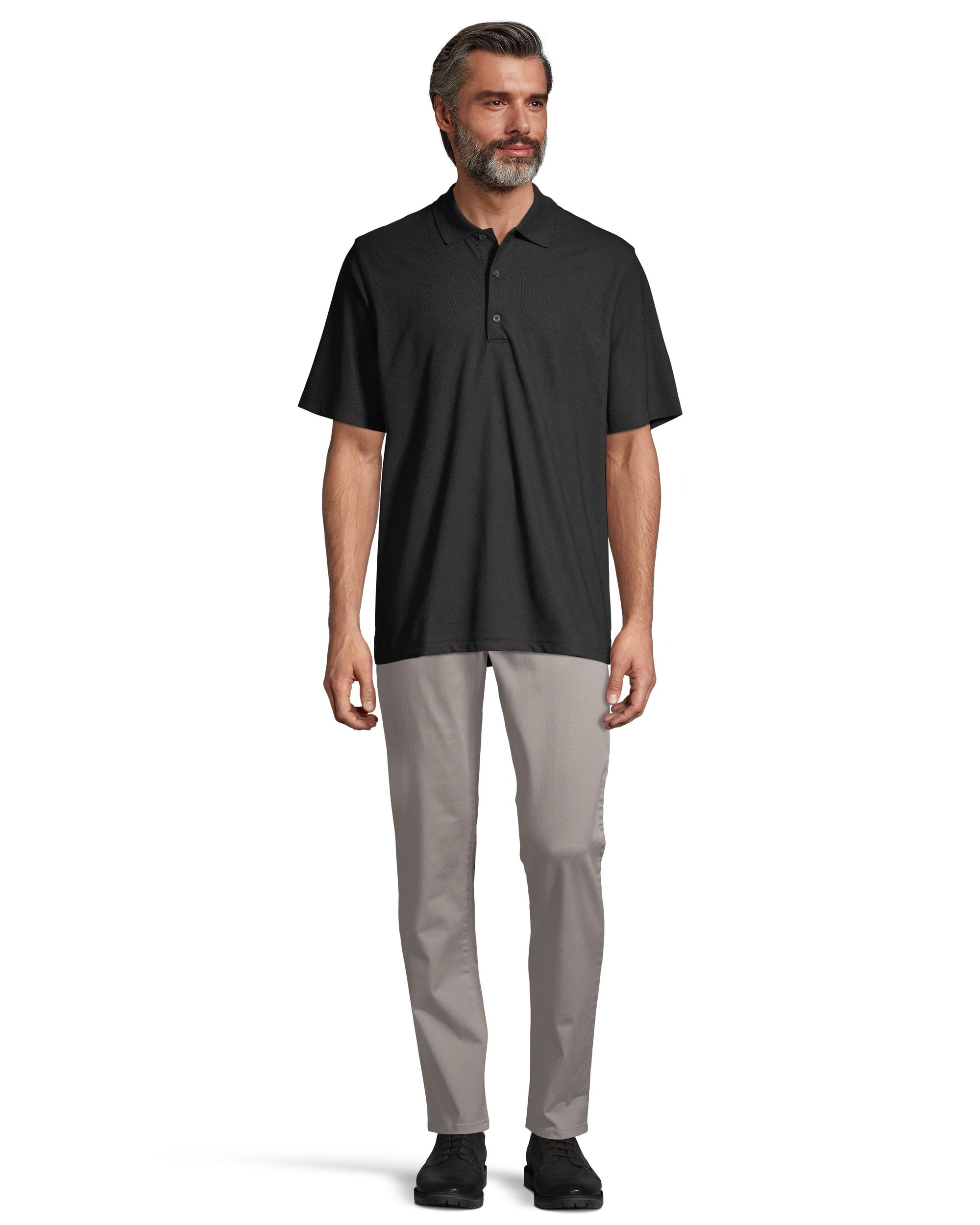Greg Norman Men's Protek Micro Pique Polo