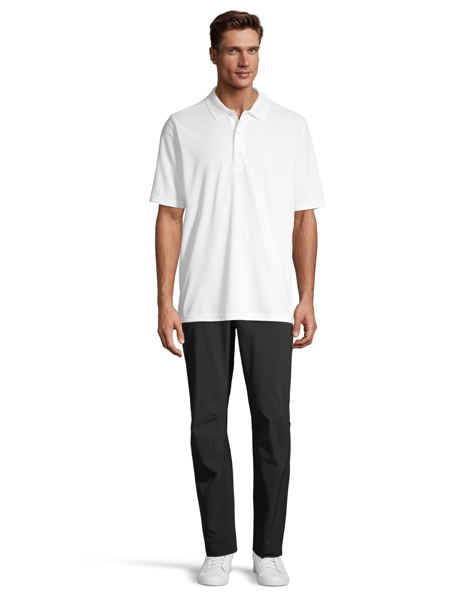 Greg Norman Men's Protek Micro Pique Polo