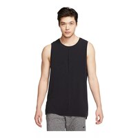 Nike Men's Yoga Tank Top, Soft, Sweat-Wicking, Sleeveless Front_Flat