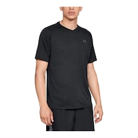 Under Armour Men's Tech 2.0 T-Shirt Front_Three_Fourths_Angled_Right