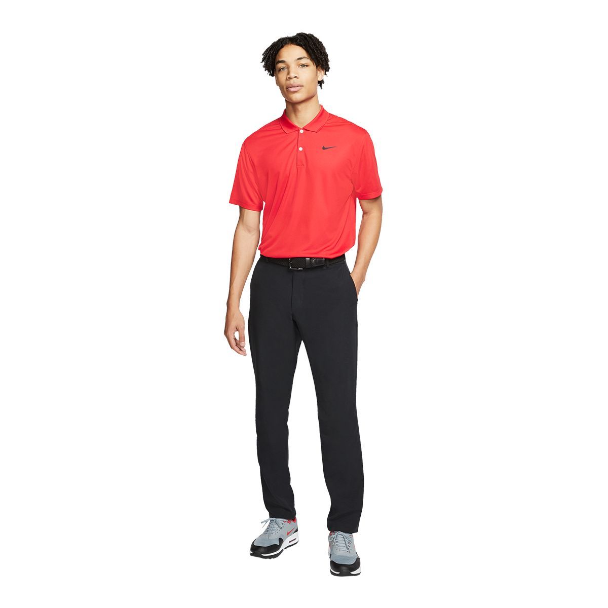Nike Golf Men's Dri-Fit Victory Solid Short Sleeve Polo T Shirt