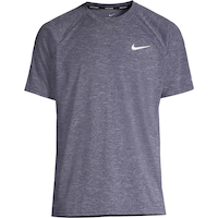 Nike Men's Heather Hydroguard Short Sleeve Front_Flat