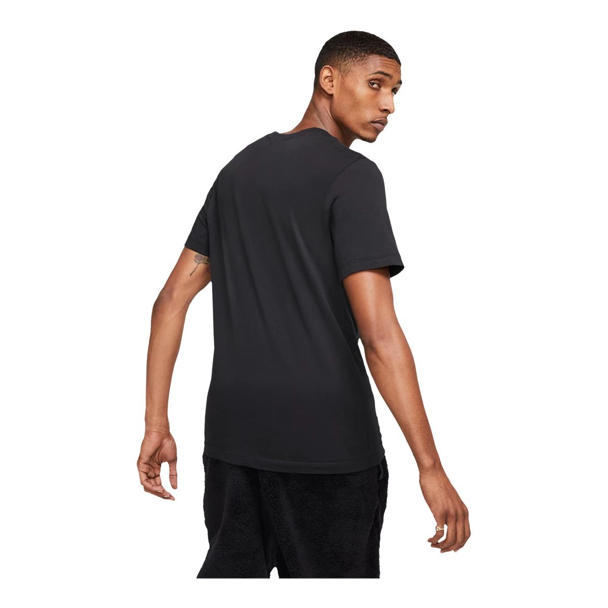 Nike black collar t on sale shirt