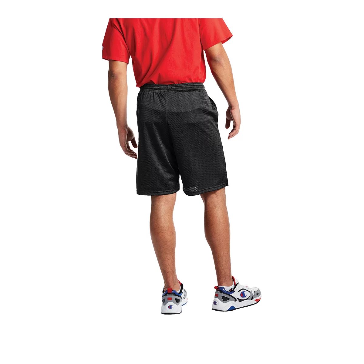 Champion Men's Graphic Mesh 9-in Shorts