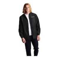 Champion Men's Full Zip Jacket Front_Three_Fourths_Angled_Right