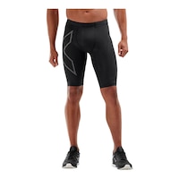 2XU Men's MCS Run Compression Shorts Front_Flat
