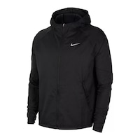 Nike Men's Essential Running Jacket Front_Three_Fourths_Angled_Left
