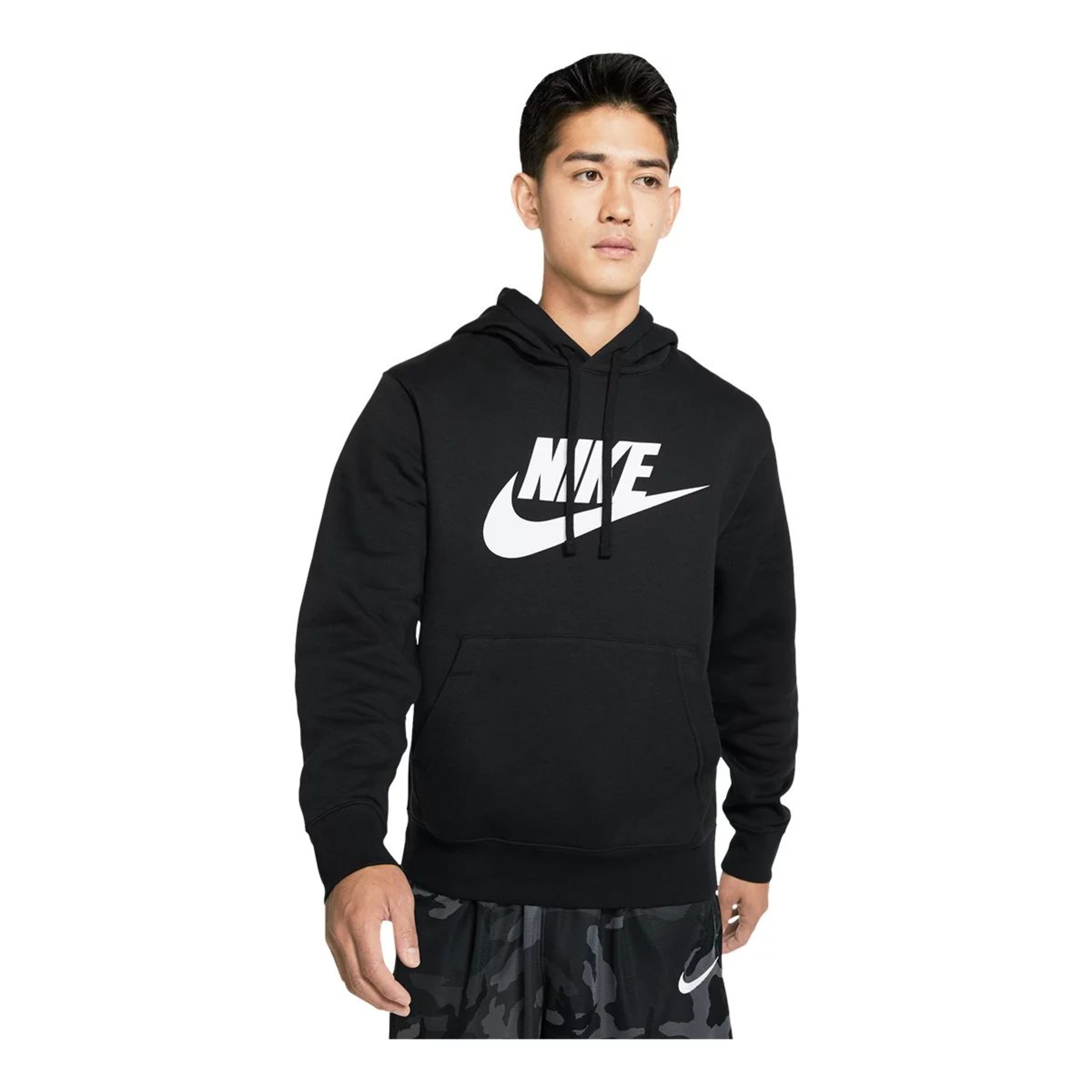 Nike Sportswear Men's Graphic Club Hoodie, Pullover, Fleece, Drawstring ...